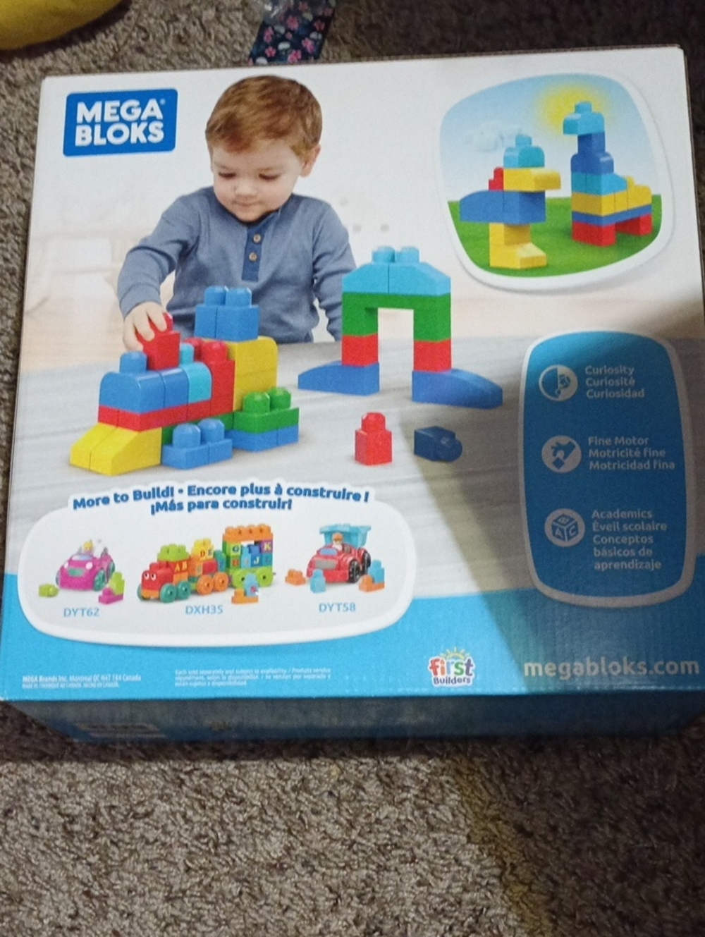 First Builders Colorful Building Blocks Set - Multicolor